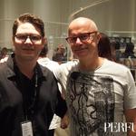 Managing Editor Mark David Boberick and Perfumer Bertrand Duchaufour