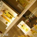 Parfums de Nicolai display.